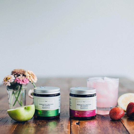  Broad Spectrum Gummies - Green Apple and Strawberry Lemonade 