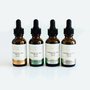  Premium THC-Free Hemp Extract CBD - Refreshing Mint 1000mg, & Cucumber Melon 1500 mg CBD Tinctures 