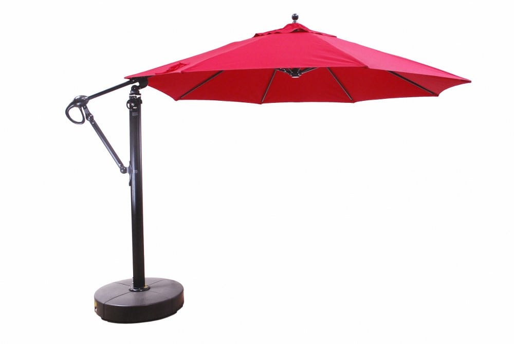 11 foot patio umbrella amazon Kingdom 11FT Cantilever with Base Large Curvy Outdoor Aluminum Offset Umbrella w/ 360 Rotation, UV Resistant Canopy for Patio, Garden, Backyard, Beige : Patio, Lawn & Garden With a durable frame and pole in a sophisticated bronze finish 11 ft. Aluminum 360 Rotation