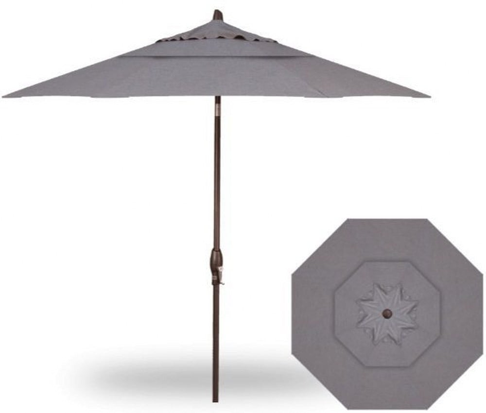 9 foot patio umbrella Fringe Ft Crank White Outdoor Modern Contemporary Octagonal Aluminum Wood : Patio, Lawn & Garden or poolside setup with this premium 9 ft WestinTrends 9 ft Outdoor Patio