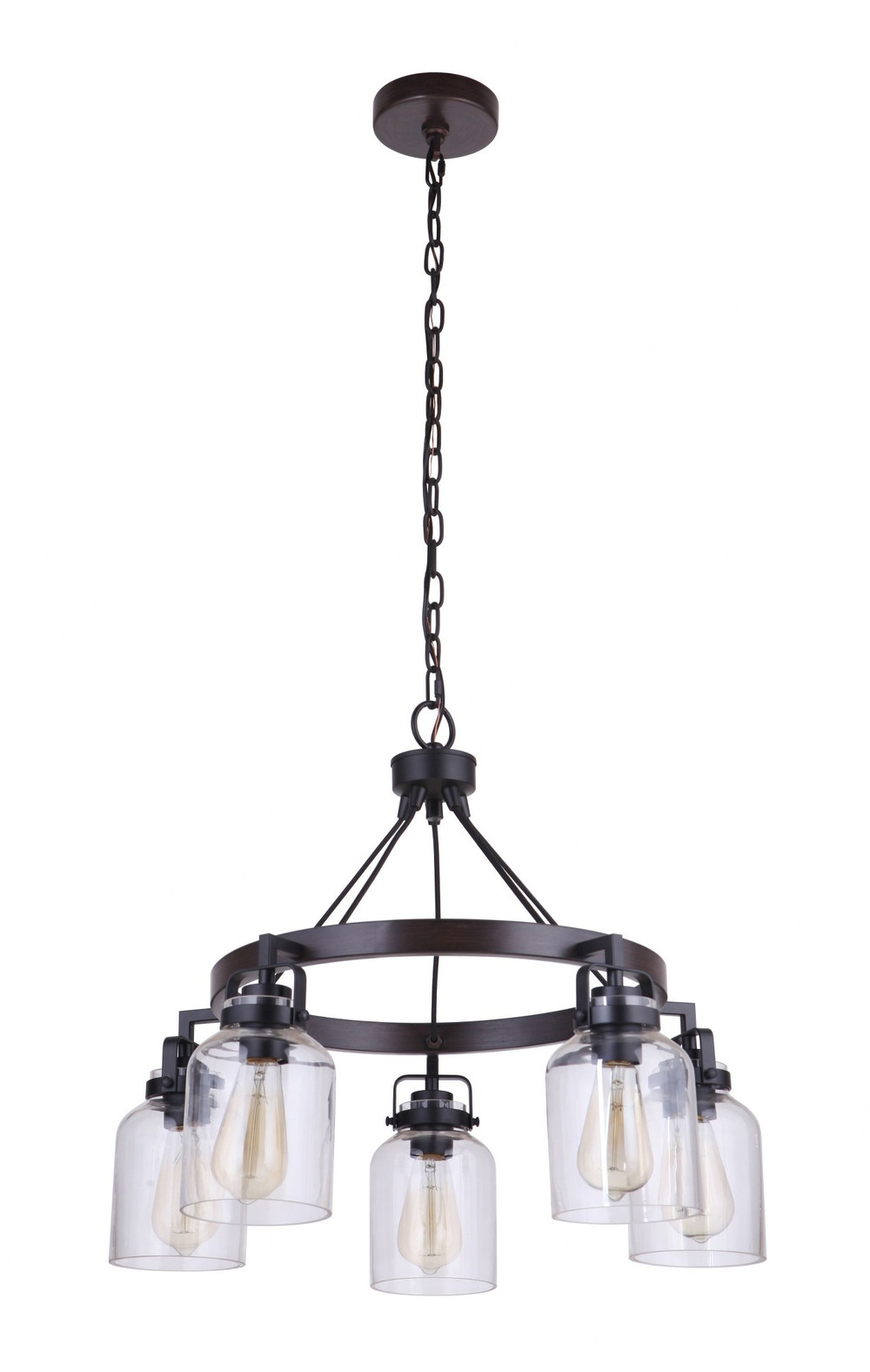Foxwood 5 Light Medium Chandelier by Craftmade - 53625