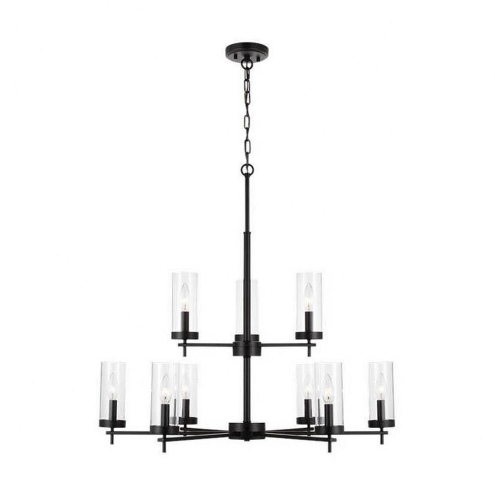 Zire 9 Light Large Chandelier by Visual Comfort Studio 3190309EN-302532