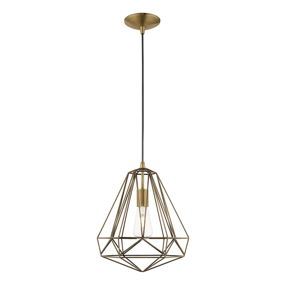 Larkfield Terrace 1 Light Medium Pendant by Bailey Street Home - 218-BEL-831775