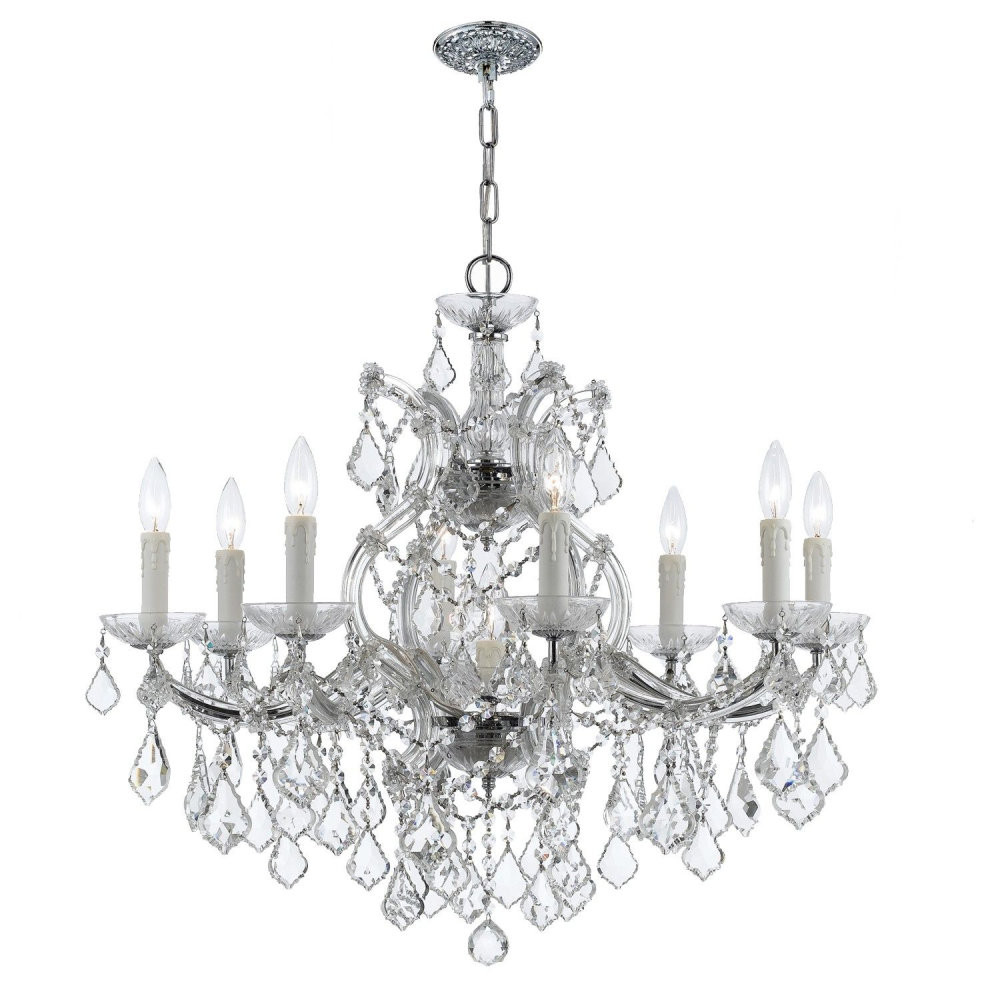 Maria Theresa 9 Light Medium Chandelier by Crystorama - 4408