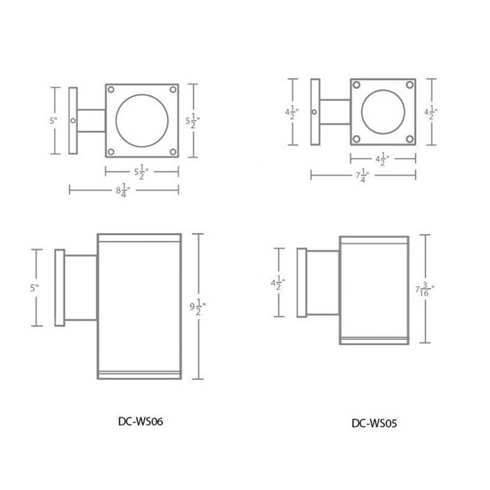 DC-WS05-F930S-BK | dimension