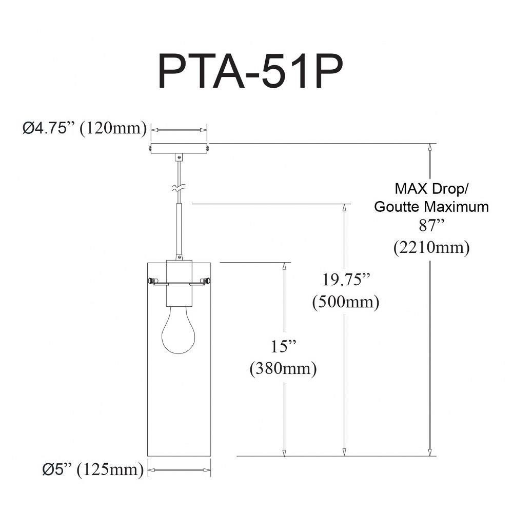 PTA-51P-CFF-AGB | dimension