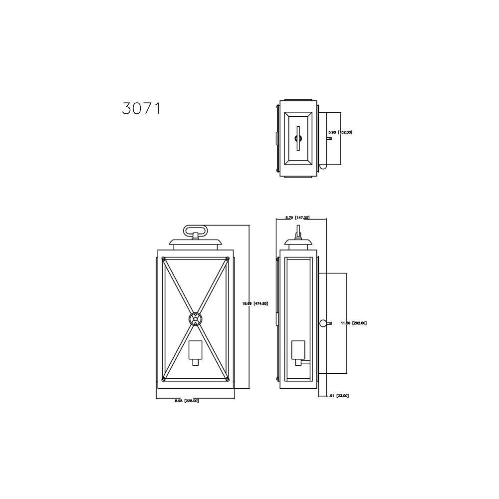3071-WB | dimension