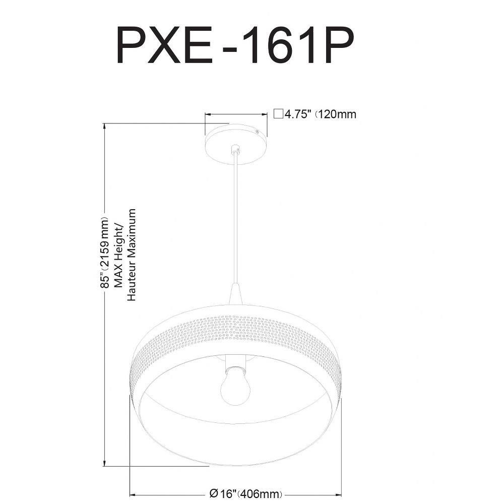 PXE-161P-AGB | dimension