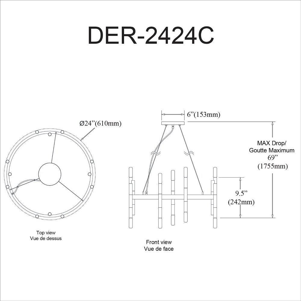 der-2424c-mb-agb | dimension