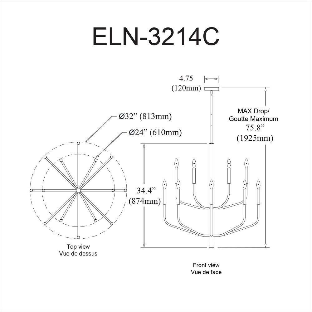 ELN-3214C-AGB | dimension