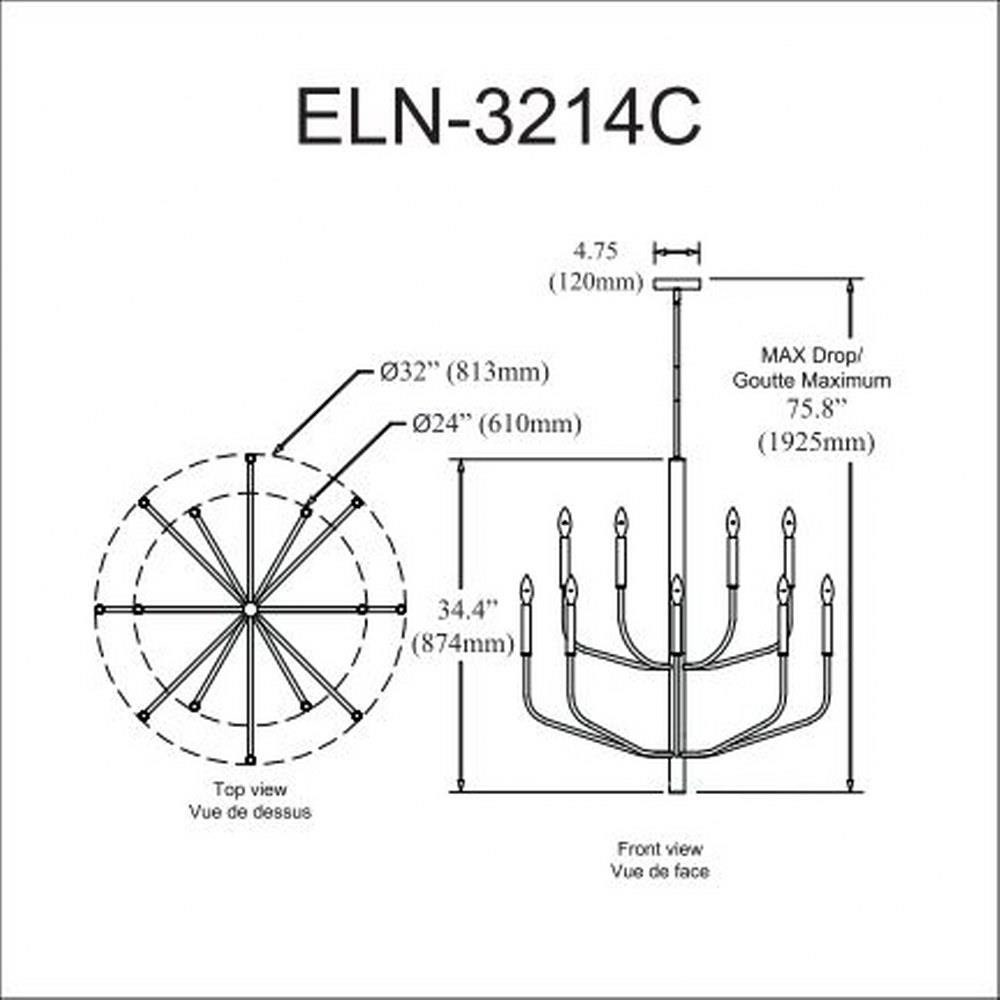 ELN-3214C-AGB | dimension