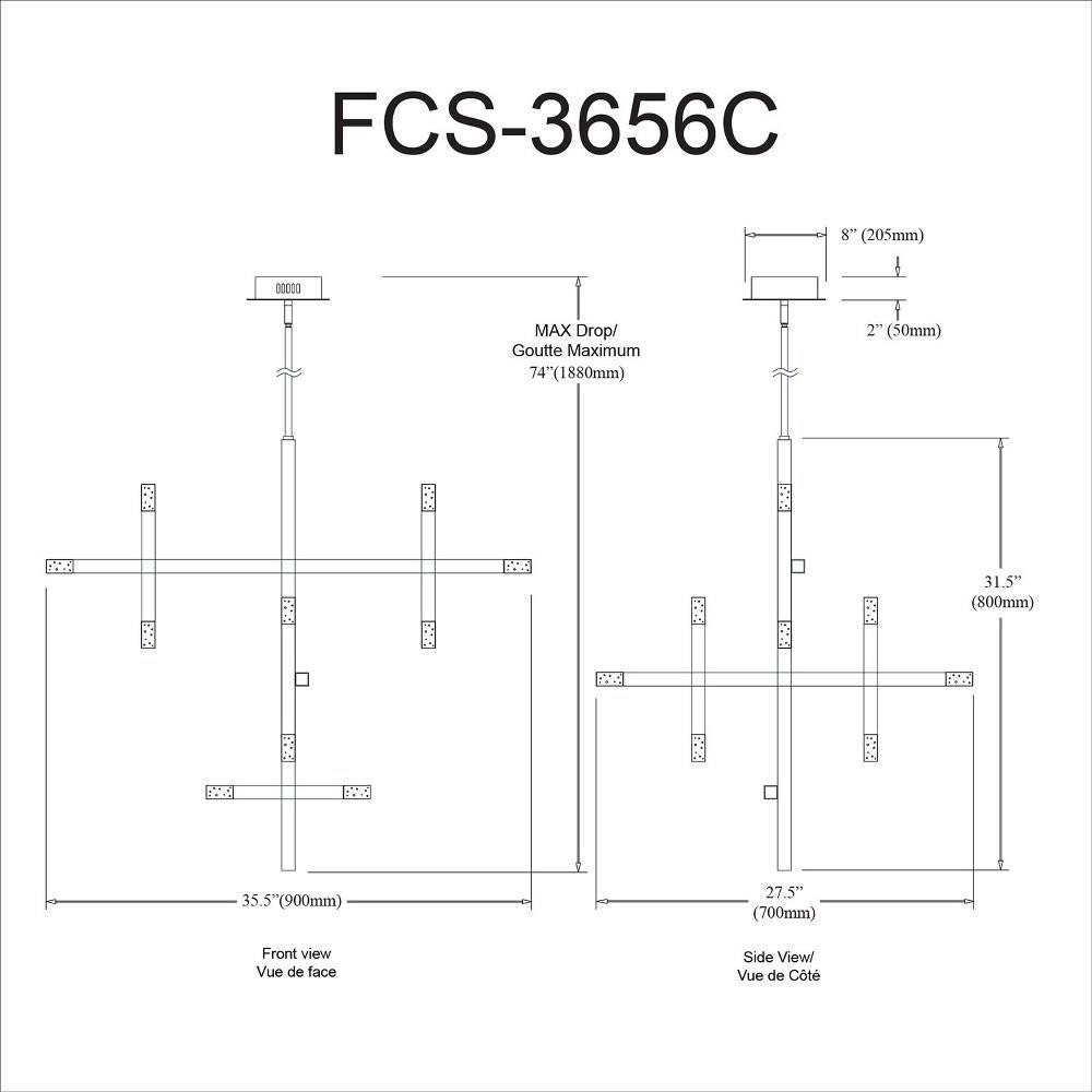 fcs-3656c-pc | dimension