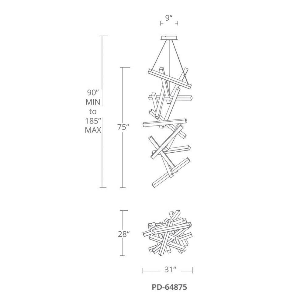 PD-64875-BK | dimension