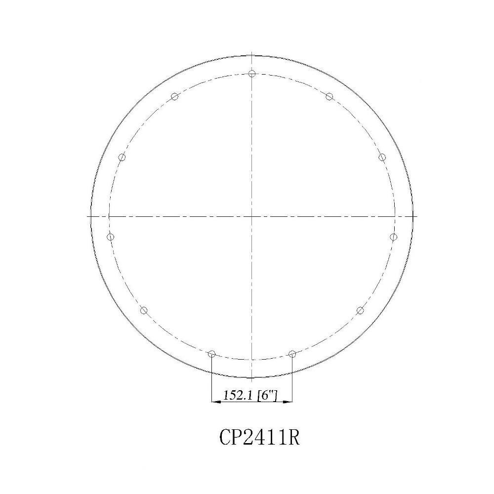 CP2411R-MB | dimension