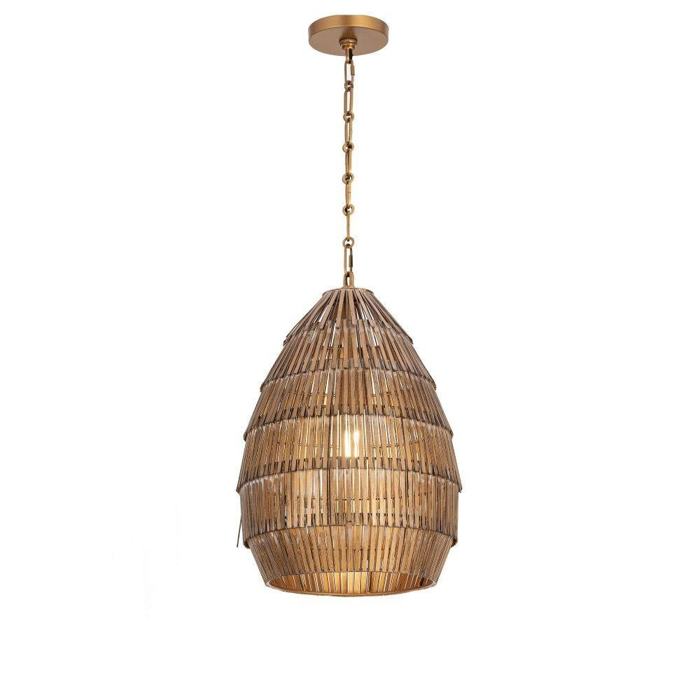 Gilda 1 Light Pendant 18 Inch Tall and 14 Inch Wide by Maxim