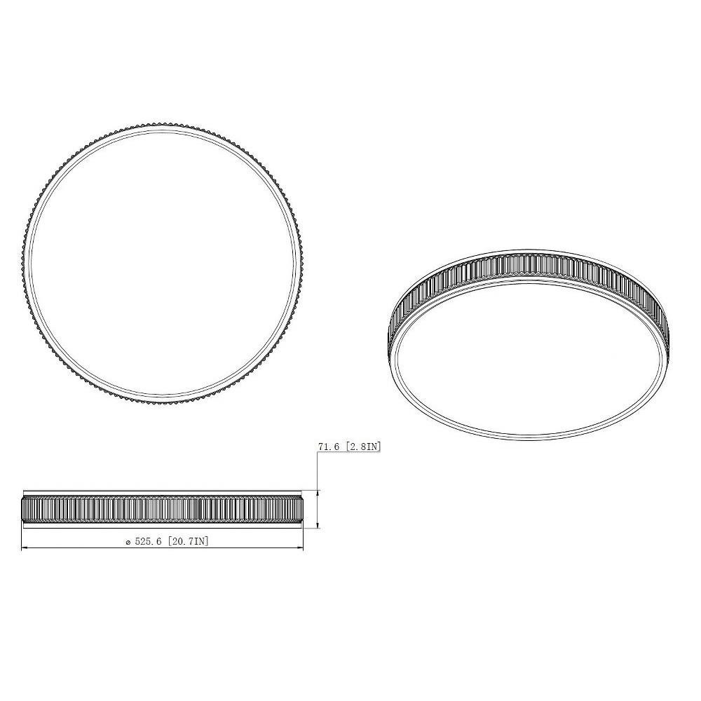 1013F20-MB-LED | dimension