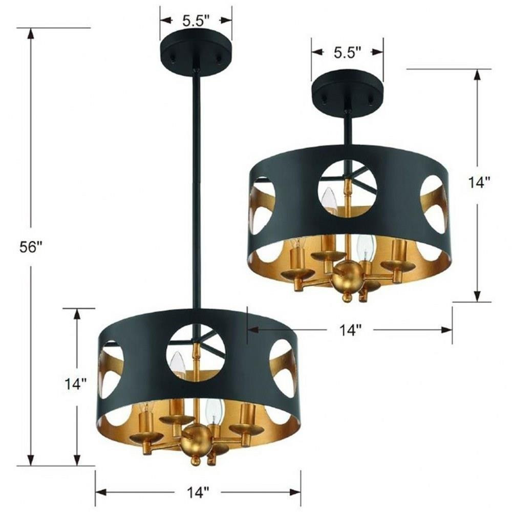 ode-700-bk-ga_ceiling | dimension
