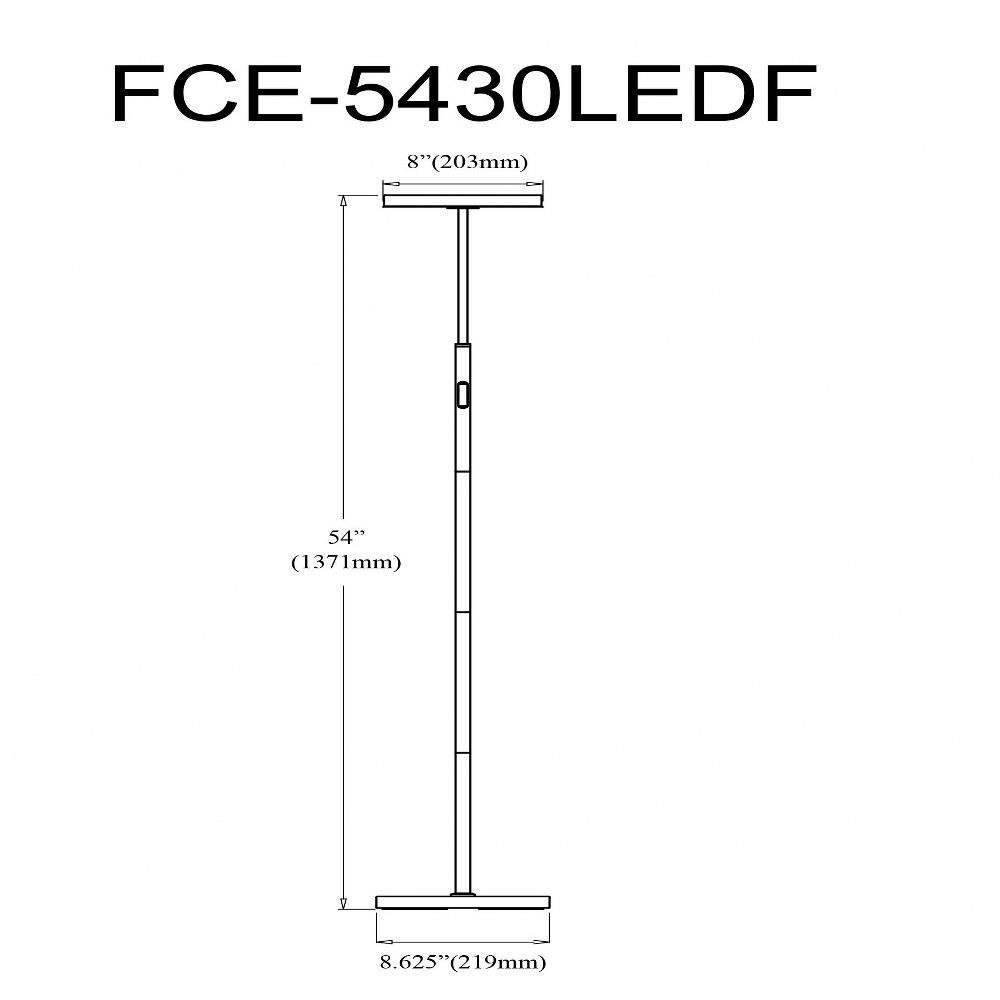 FCE-5430LEDF-AGB | dimension