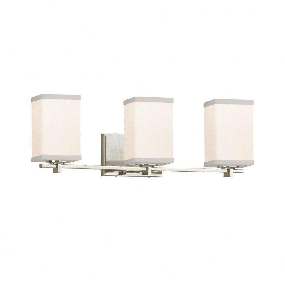 FAB-8443-15-WHTE-NCKL-LED3-2100 | 