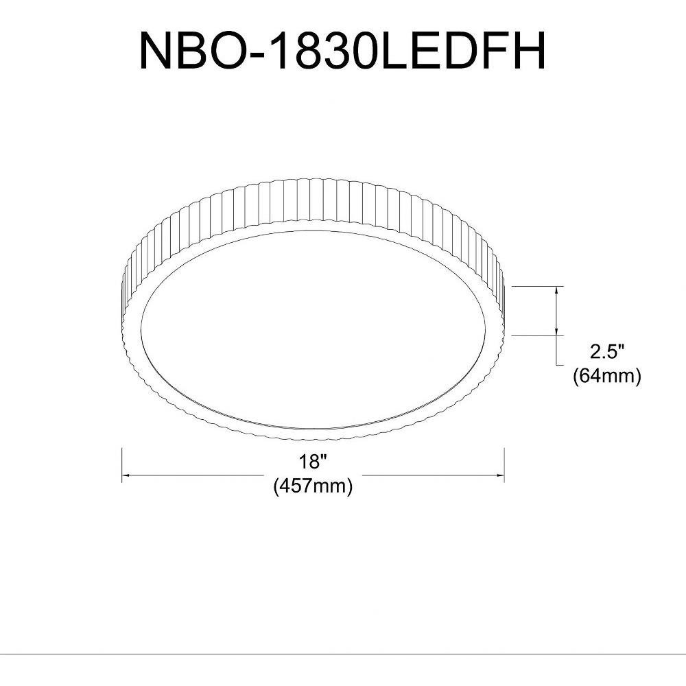 nbo-1830ledfh-mb | dimension