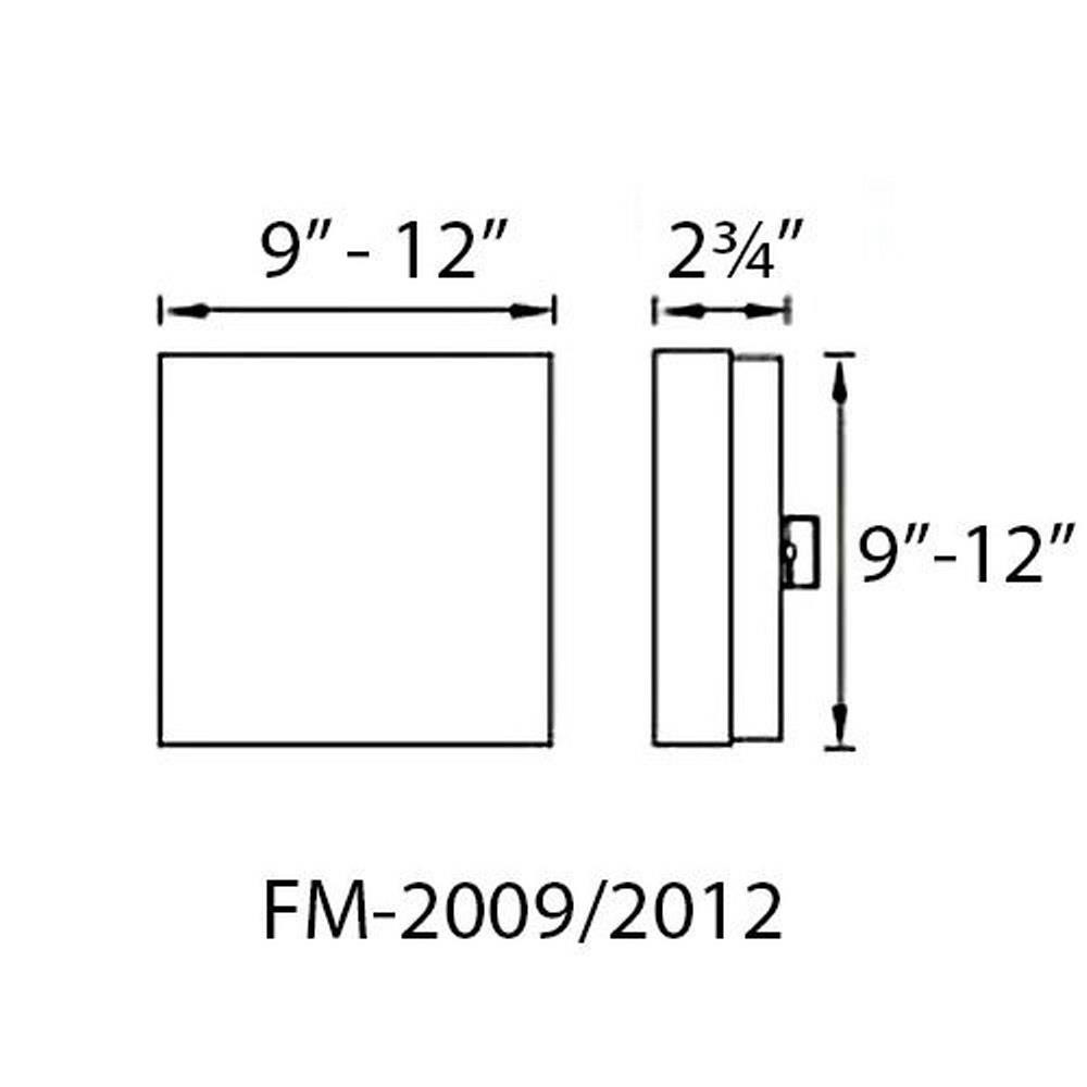 FM-2009-30-BK | dimension