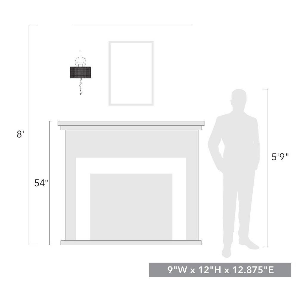 1084-1W BLK-BW | dimension