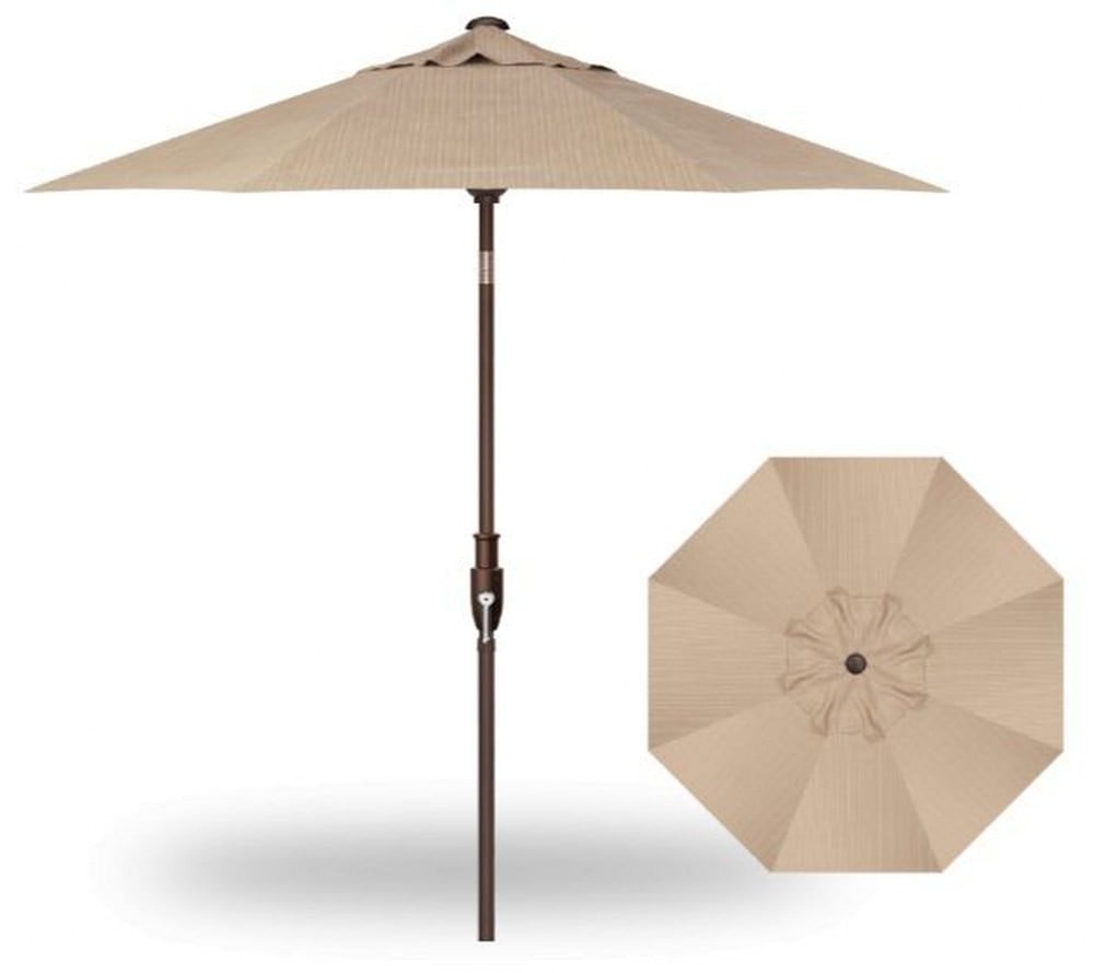 7 beige patio umbrella with tilt Boho Beach Fringe Outdoor Table Umbrella 6.5ft Umbrella for Wedding Umbrellas UPF50+ Deck Umbrellas Waterproof Portable Pool Umbrella with Bag for Sand Camping : Patio this umbrella offers practical functionality in a classic market style.For safety Treasure Garden 9' Auto Tilt