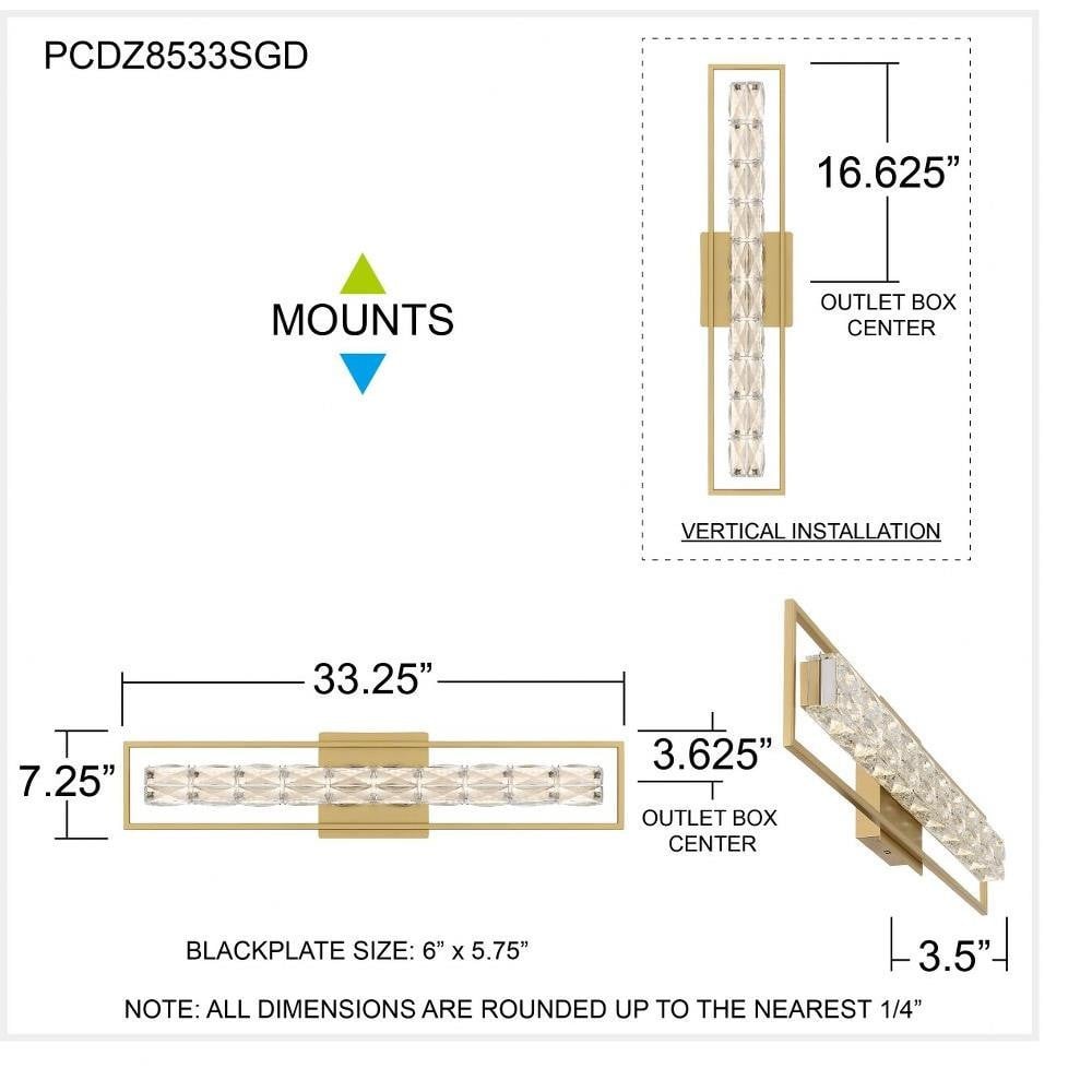 PCDZ8533SGD | dimension