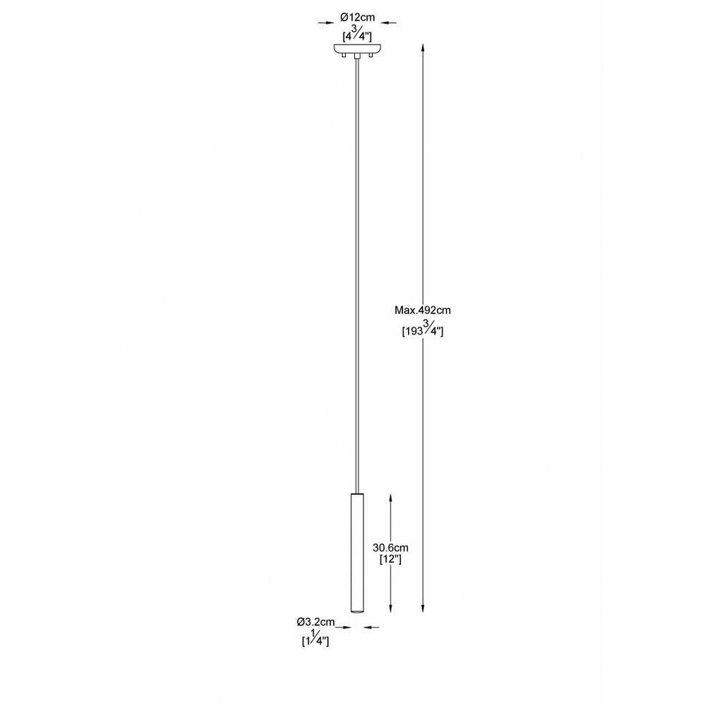 919MP12-BN-LED | dimension