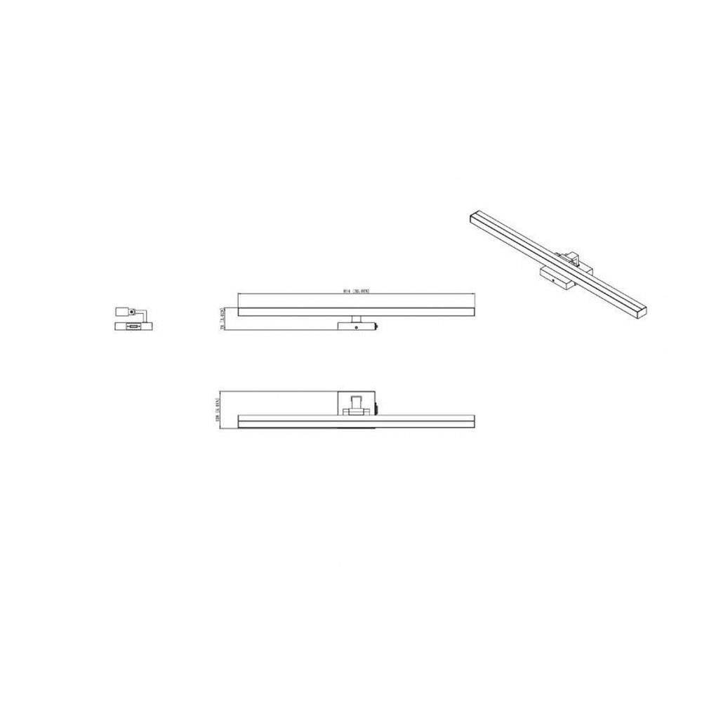 1009-32W-MB-LED | dimension