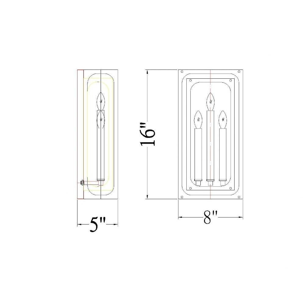 3038-3S-MB | dimension