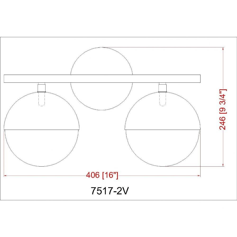 7517-2V-MB | dimension