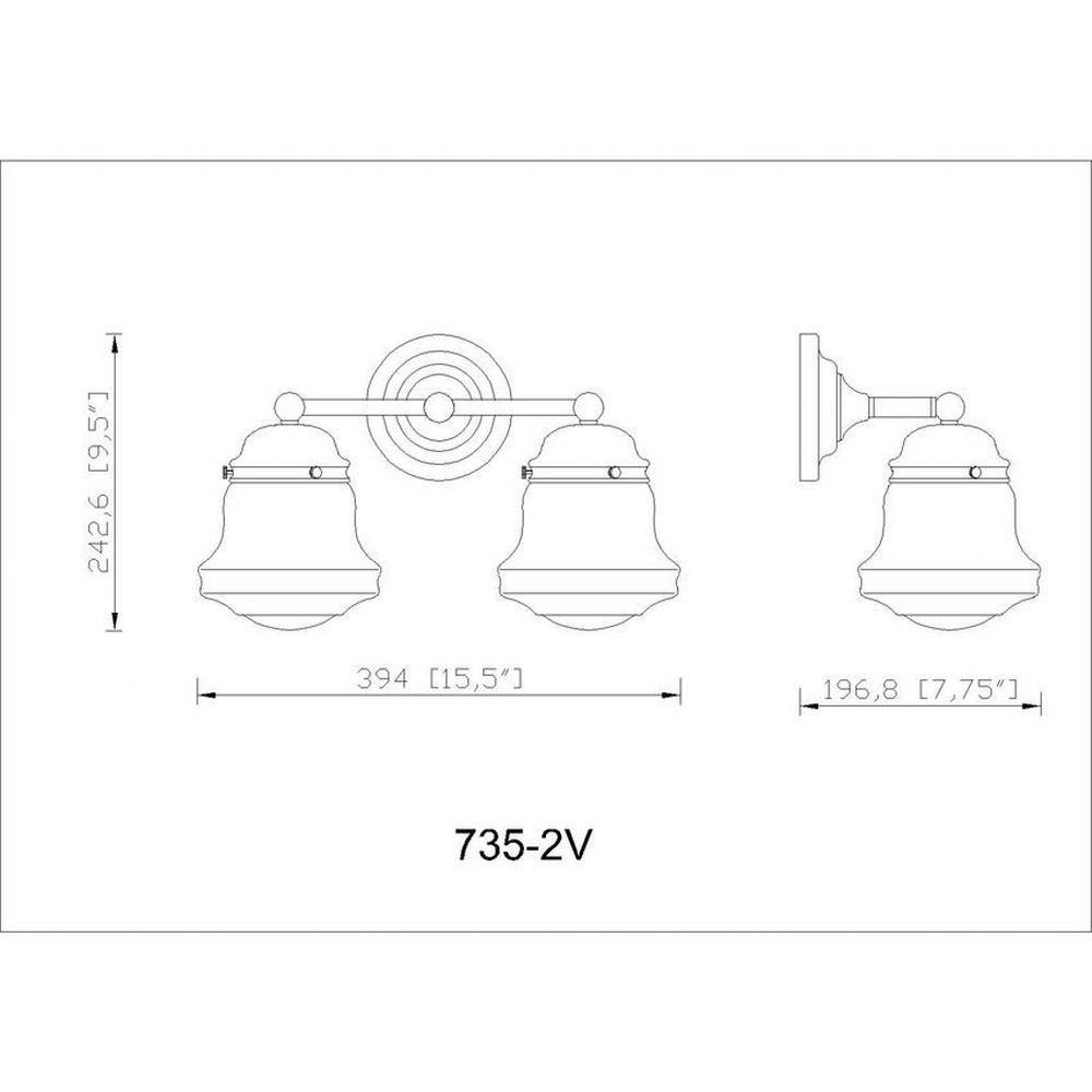 735-2V-LG | dimension