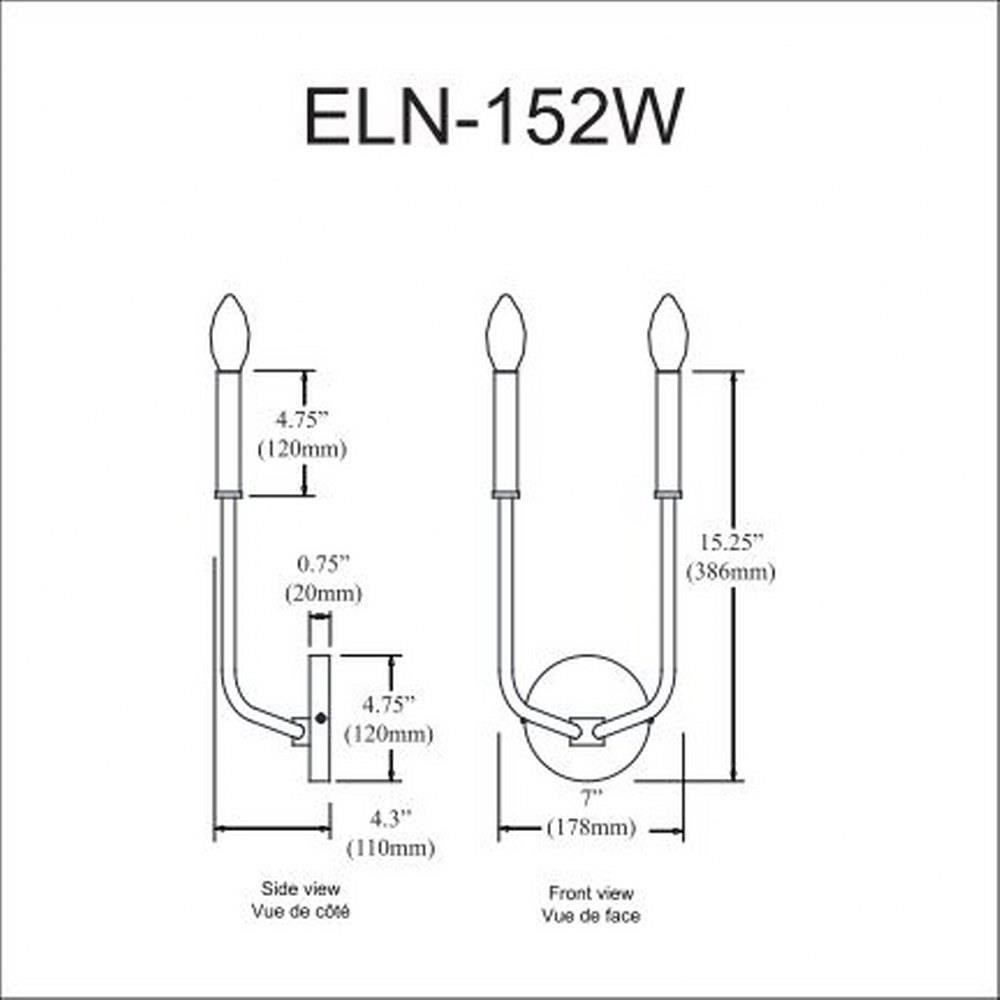 eln-152w-mb | dimension