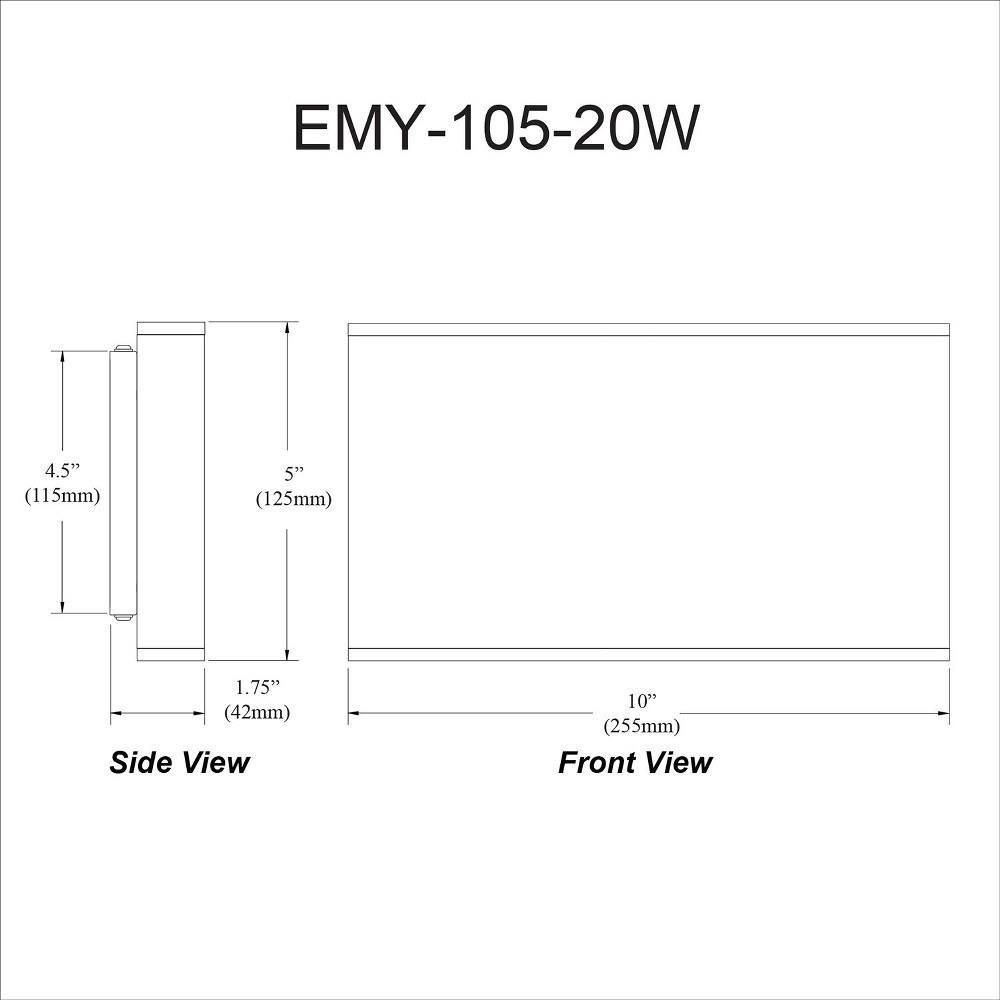 EMY-105-20W-SC | dimension