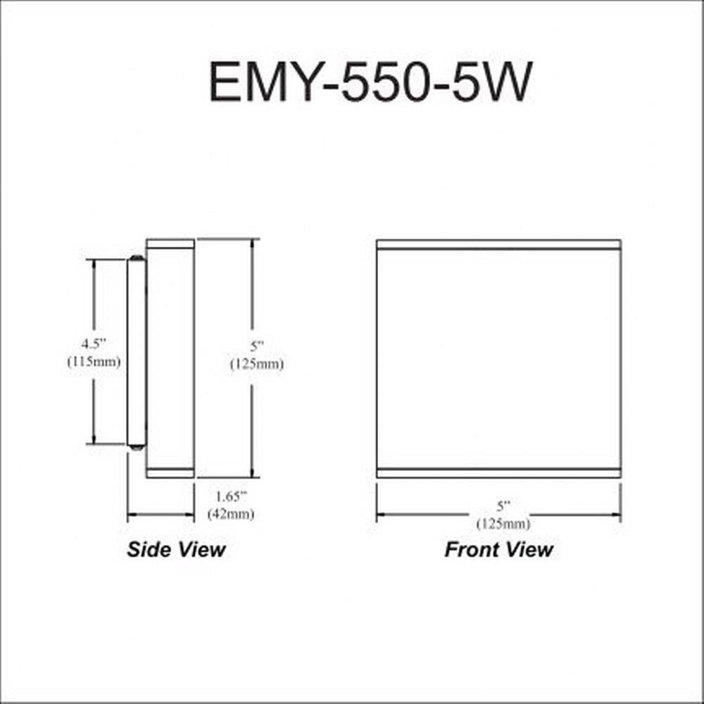 emy-550-5w-agb | dimension