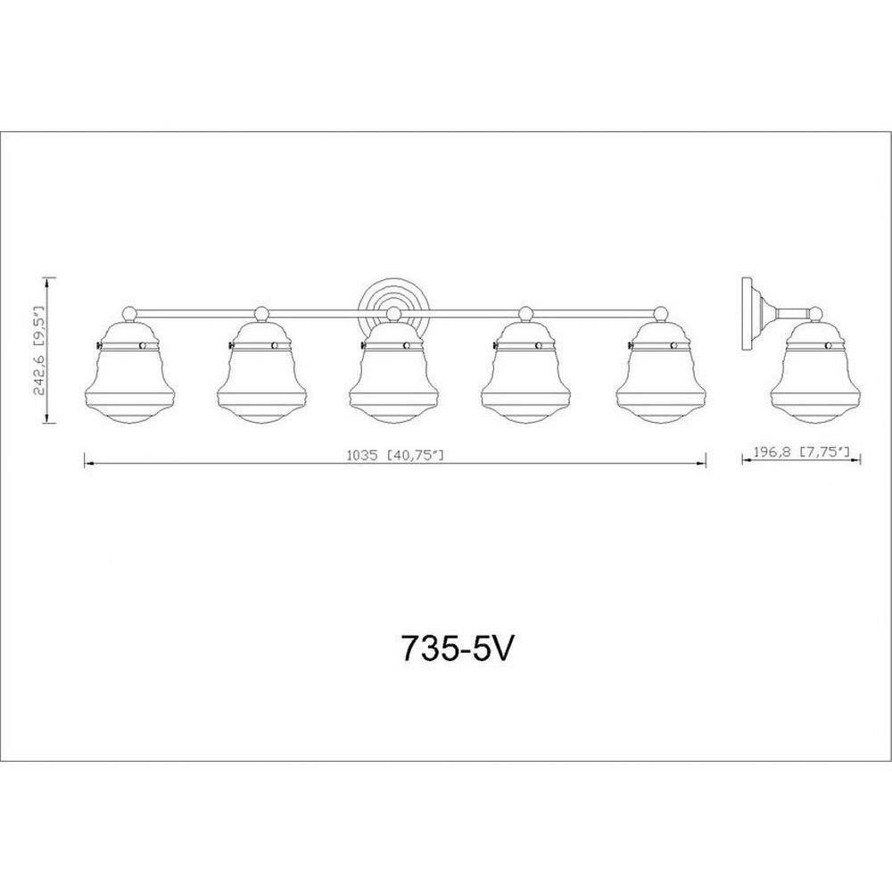 735-5V-CH | dimension