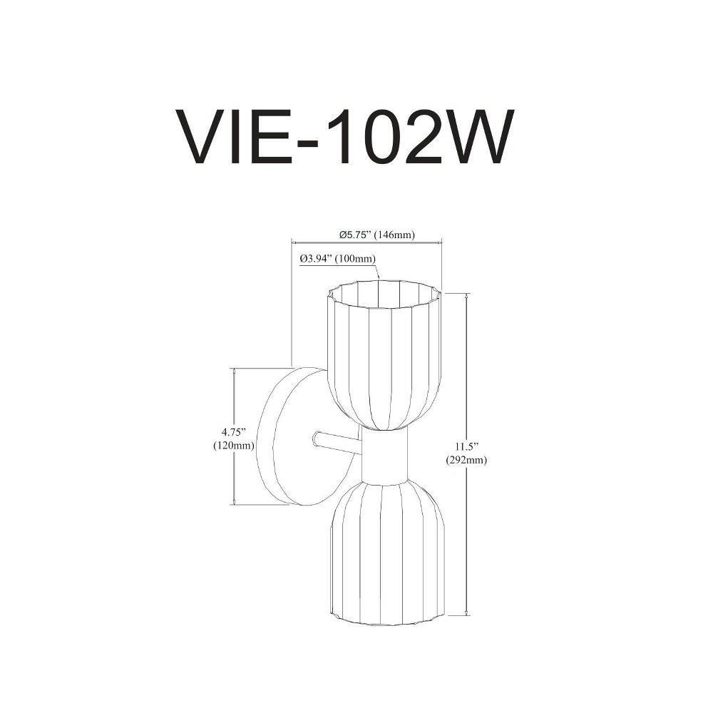 VIE-102W-PC | dimension