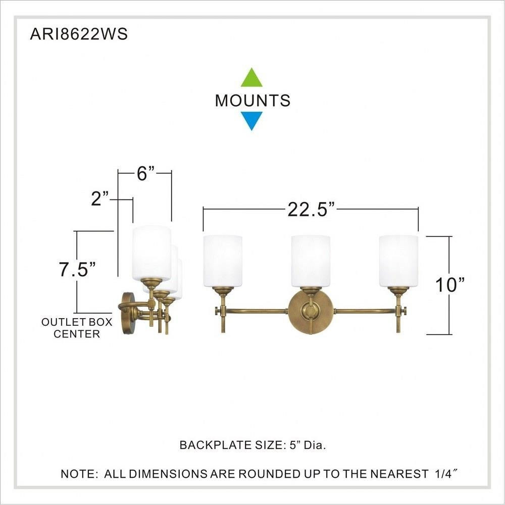 ARI8622WS | dimension