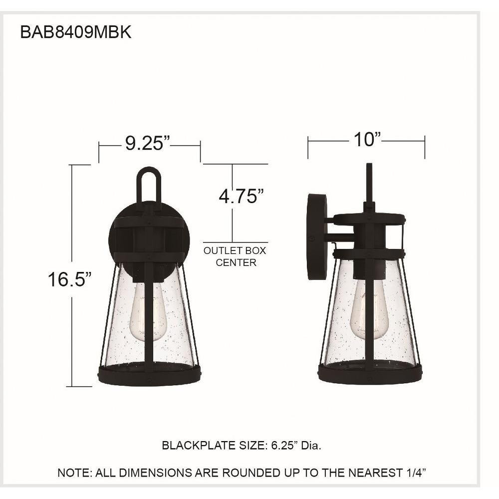 BAB8409MBK | dimension