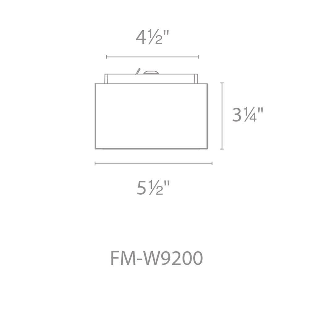 FM-W9200-27-BZ | dimension