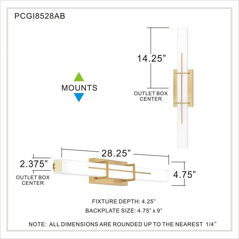 PCGI8528AB | dimension