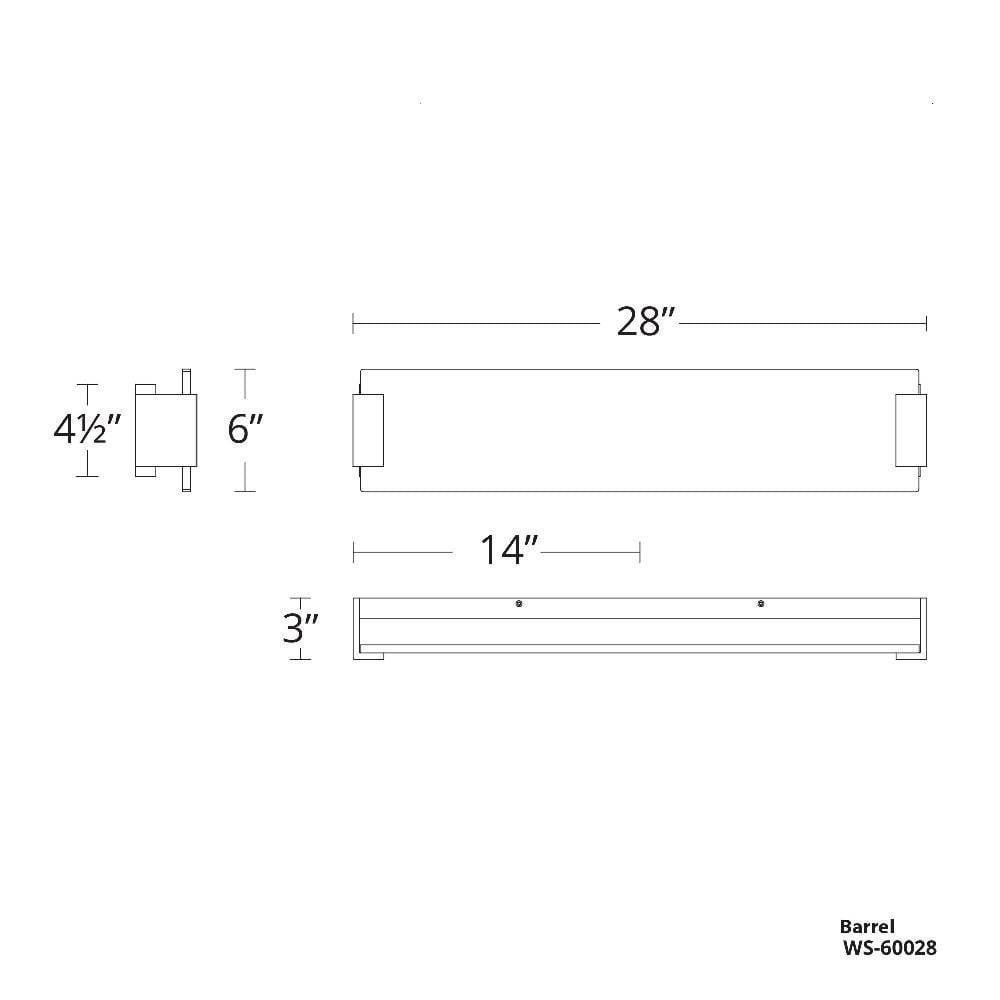 WS-60028-BN | dimension