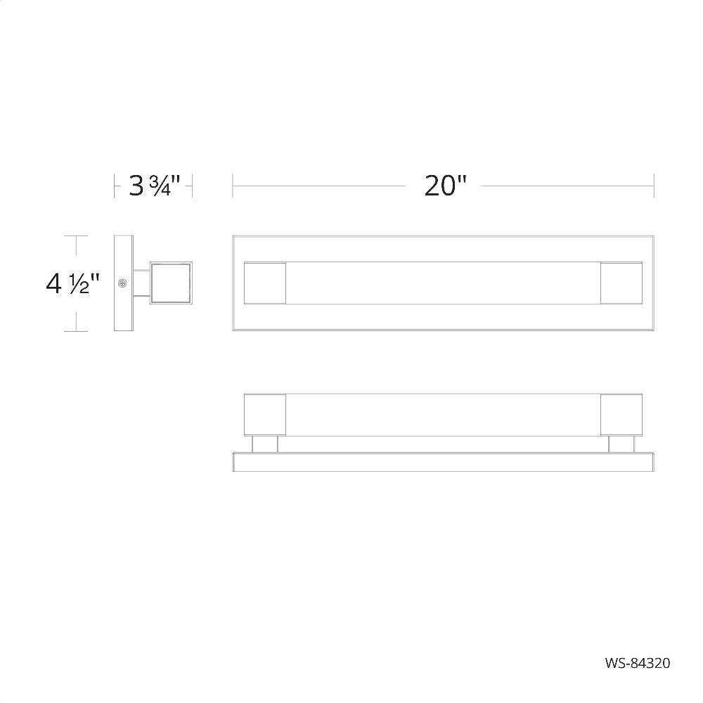 WS-84320-BK | dimension