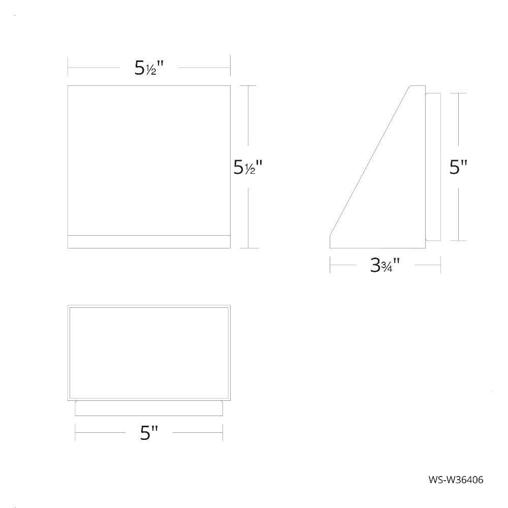 WS-W36406-40-BK | dimension