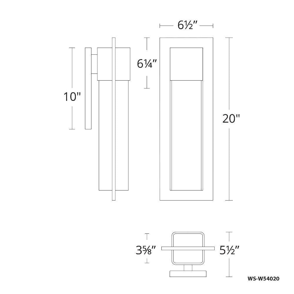 WS-W54020-BK | dimension
