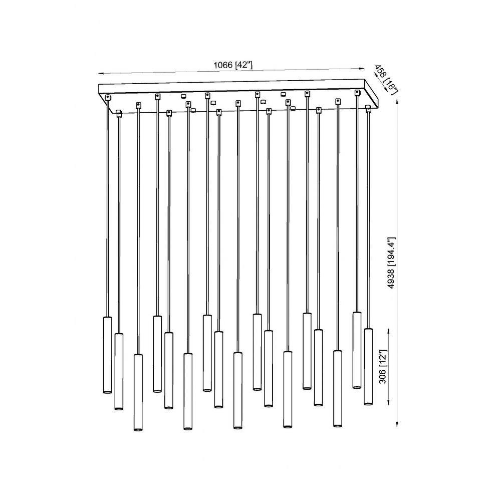 919MP12-17L-MB-LED | dimension