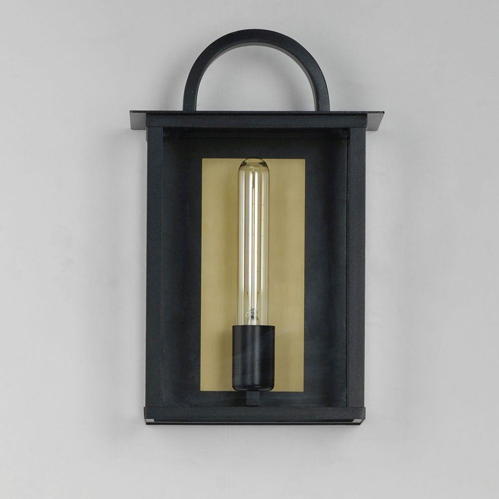 Manchester 1 Light Outdoor Wall Lantern by Maxim - 30752CLBK