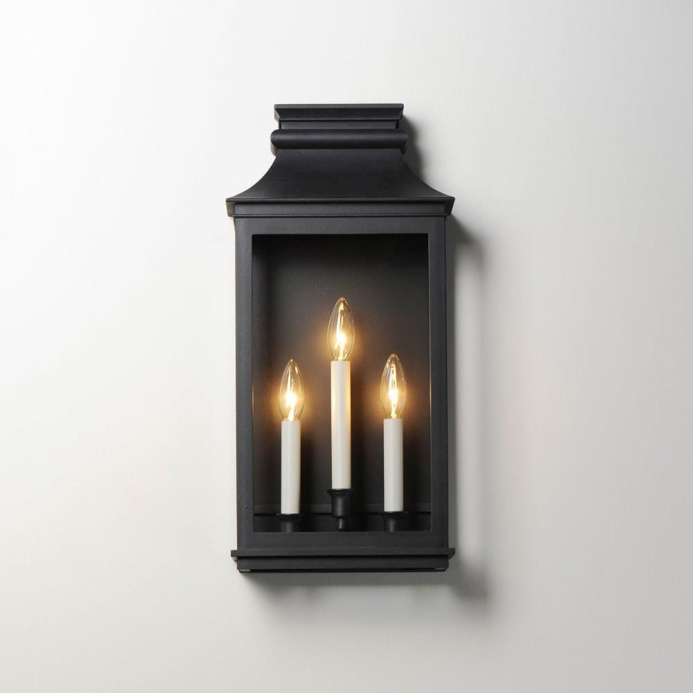 Savannah Vx 3 Light Outdoor Candle Style Wall Lantern by Maxim