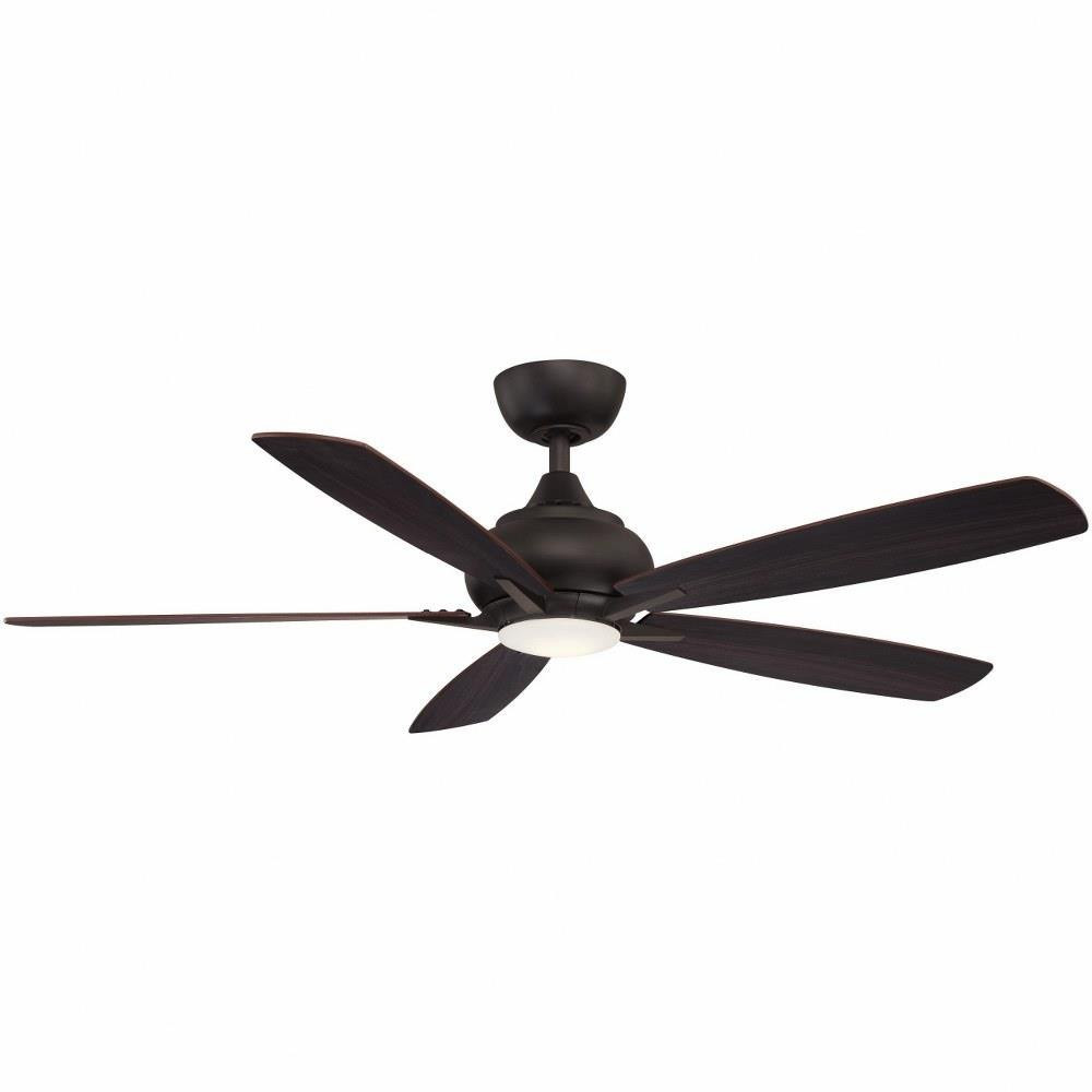 Doren 5 Blade Ceiling Fan 13.65 Inch Tall and 52 Inch Wide by